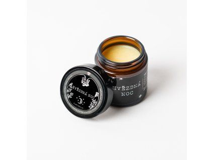 Tělové máslo s olejem z pšeničných klíčků Hvězná noc, 100ml skleněná lékovka